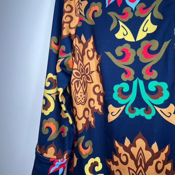 Gretchen Scott Navy Shift Mini Dress Size Small - Picture 7 of 9